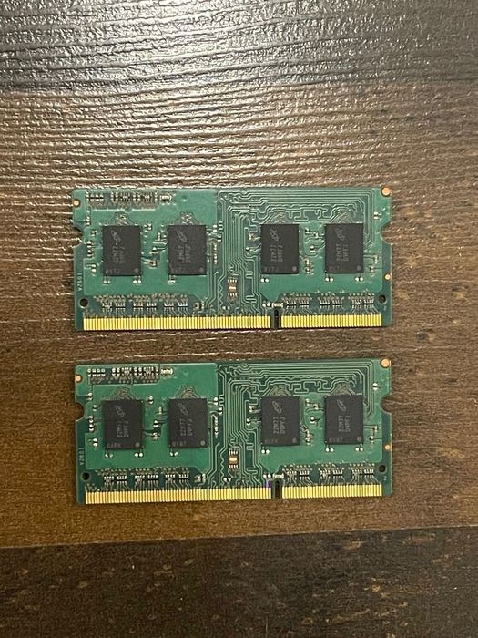 Set 4GB RAM DDR3 Laptop (2x2GB) Micron PC3-12800S 1600MHz
