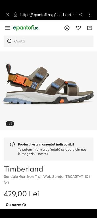 Sandale barbati Timberland