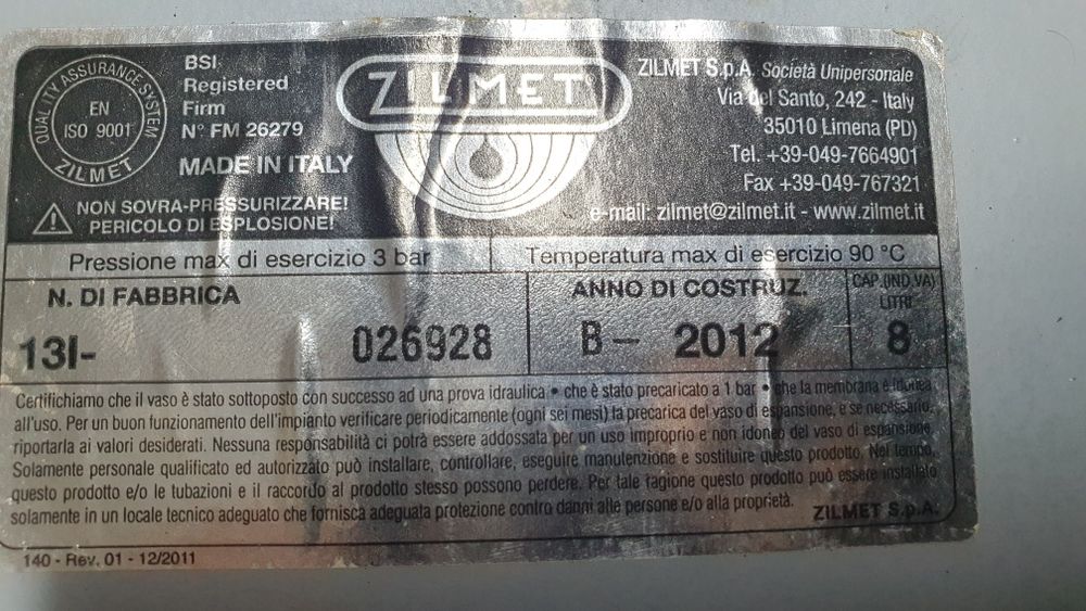 Piese centrală Beretta.
