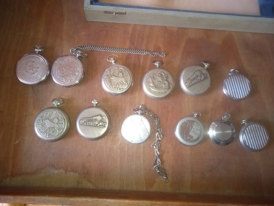 Колекция от руски джобни часовници Молния