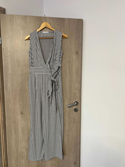 Salopeta alb,negru, Mango