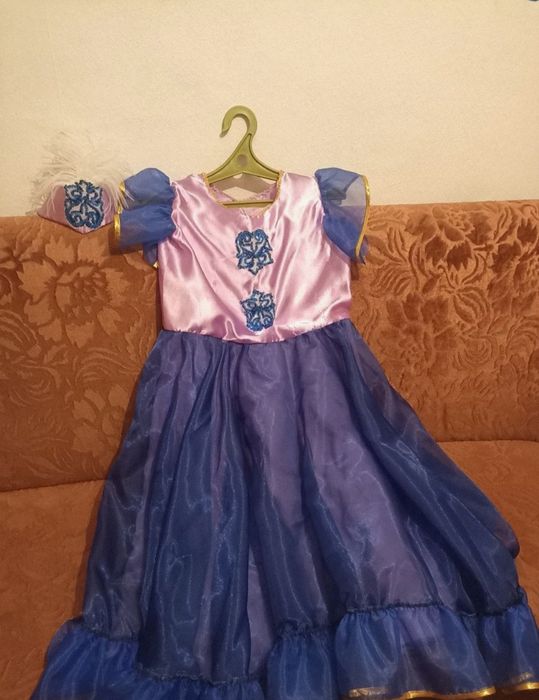 Детский бөрік с жилеткой