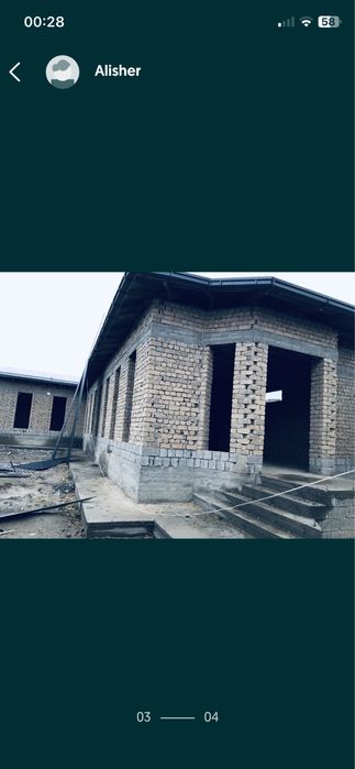 Тезда. 6.5 сотик 4 хона коробка