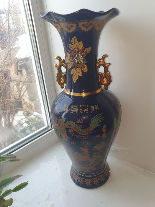 Ваза      кобальт