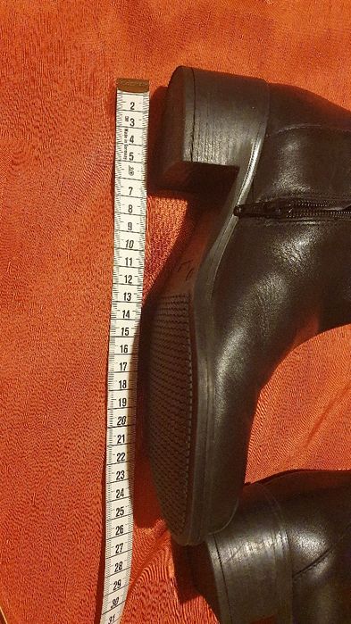 Cizme piele naturala negru 37 Rizzoli