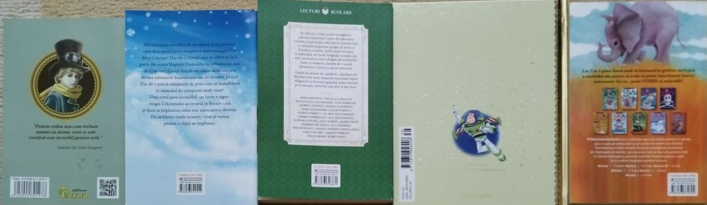 Vând diferite cărți pentru copii