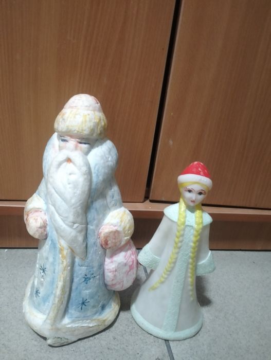 Игрушки дед мороз гирлянды