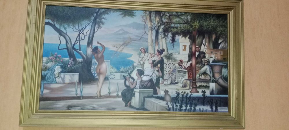 Картины маслом 8 штук