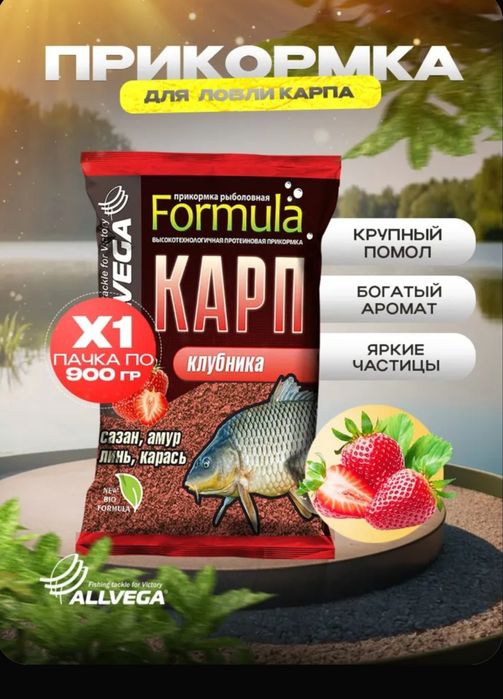 Прикормка для рыбалки