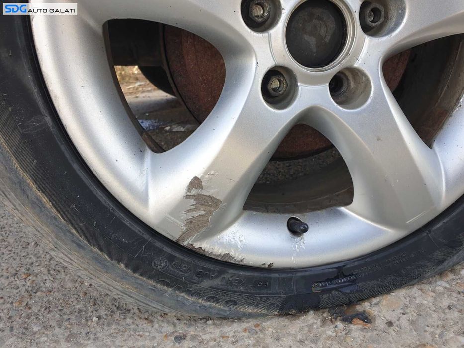 Set 4 Jante Aliaj 5x112 195 55 15 R15 cu Anvelope Vara Dot 2019 Skoda Fabia 2 2007 - 2015 [C2063]