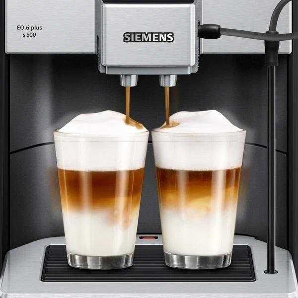 Кофемашина Siemens EQ.6 Plus s500 черный