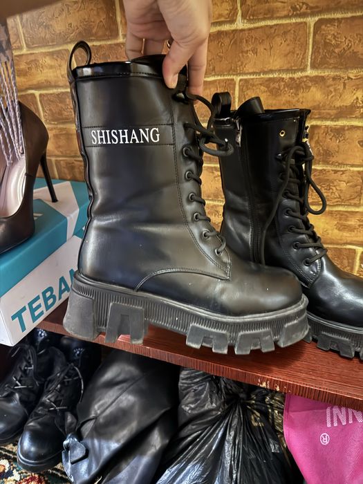 сопоги женские утепленные на высокой посадке