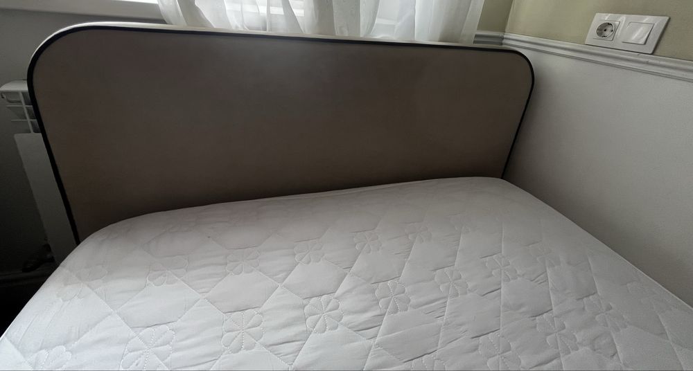 Кровать (120 на 200)  Цвет Грейдж