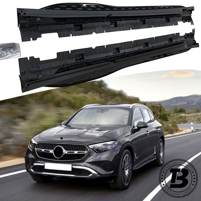 Praguri Aluminiu negre compatibile cu Mercedes GLC X254 SUV C254 Coupe