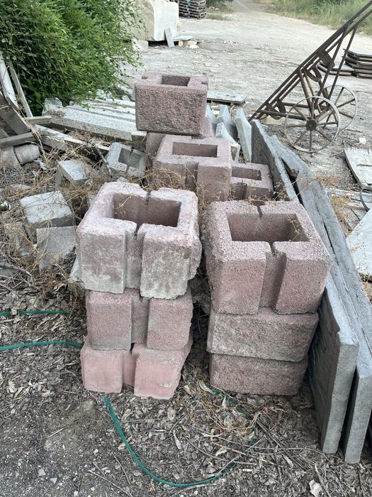 евро забор плиты разные