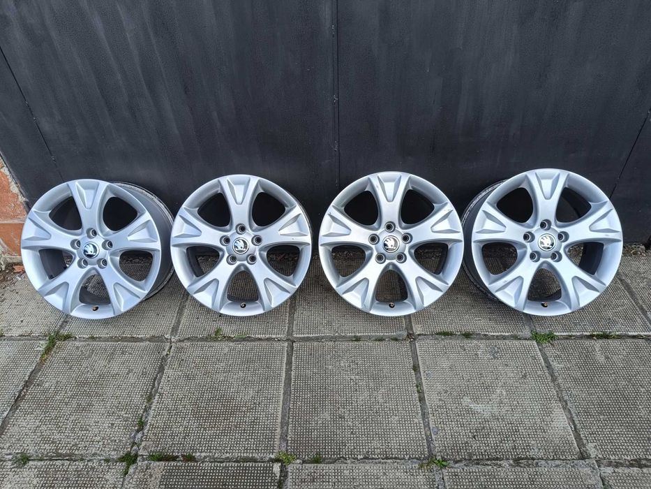 ОРИГИНАЛНИ джанти 17 ' цола 5x112 57,1 SKODA OCTAVIA / ШКОДА Октавия