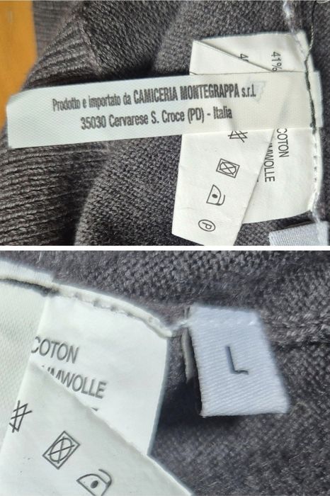Cardigan Belmonte Premium, bumbac, lână şi elastan, Bărbaţi - L