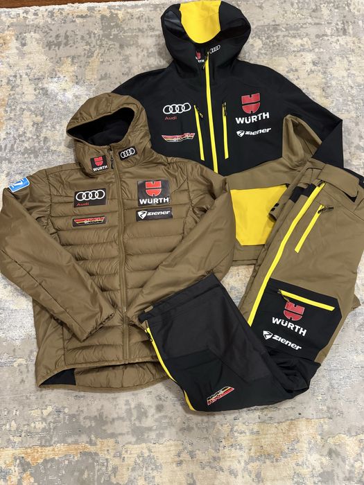 Ски екипи Ziener Audi Wurth (ски яке+панталон, р.48/50 (M/МL), яке 52