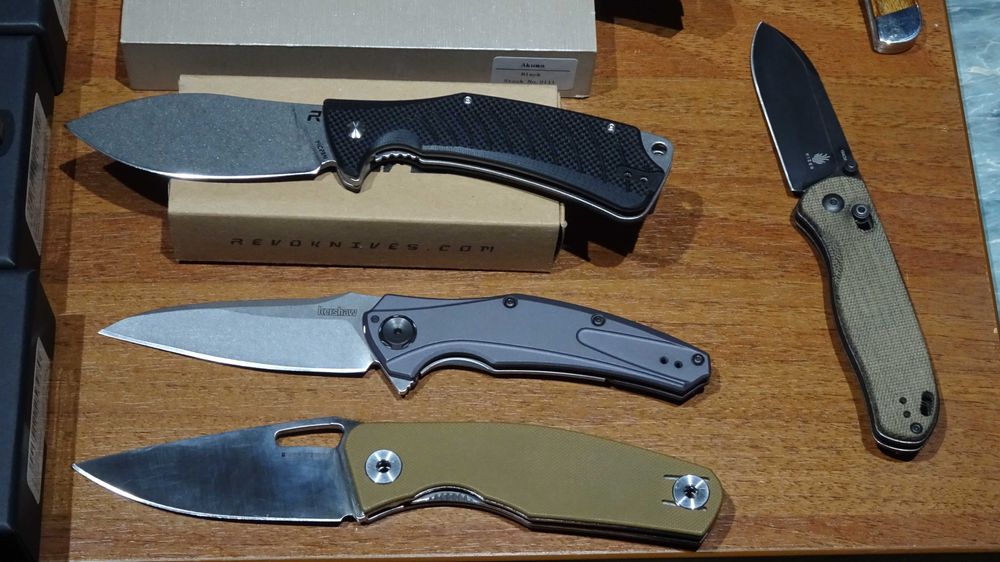 Kizer RealSteel Boker Revo Kershaw Bear&Son