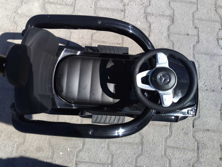 MERCEDES Кола за яздене с дръжка Mercedes-benz G350d черен