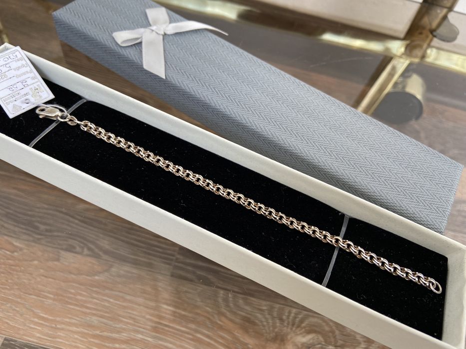 Браслет новый серебряный