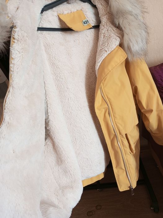 Куртка жёлтый демисезонный