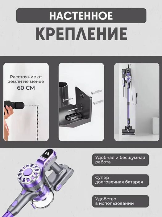 беспроводной пылесос Cordless  оптом/розницу+доставка 
V07-180W