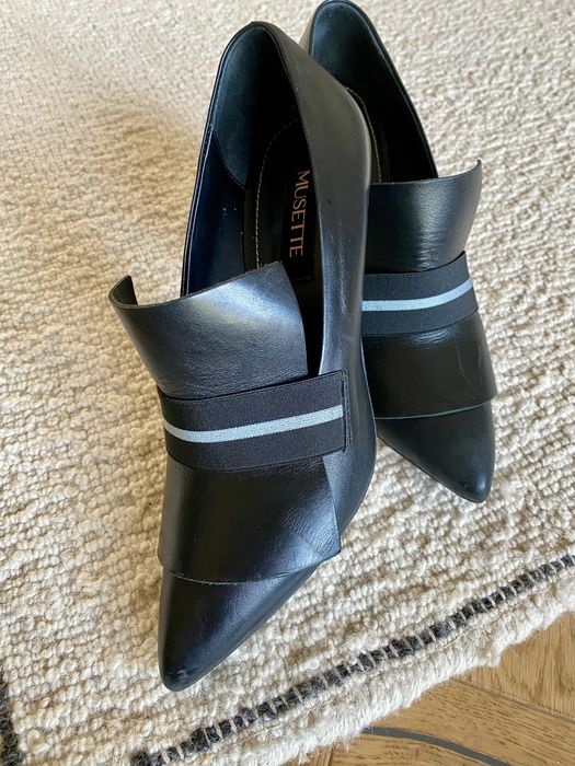 Pantofi din piele naturala Musette, marimea 37