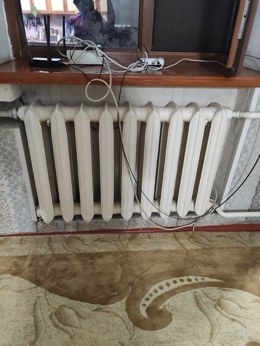 Чугунные радиаторы из частного дома