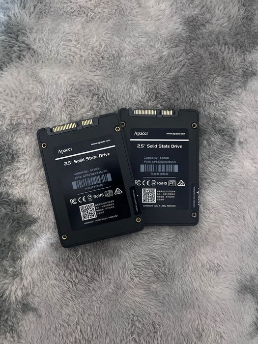SSD диск Apacer AS350X 512GB (SATA III 2.5")