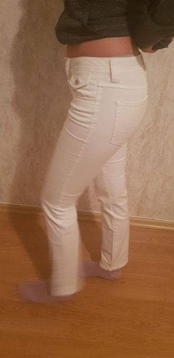 Оригинални бели дънки Dolce & Gabanna