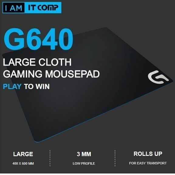 Оригинал из США! Коврик Logitech G640 (Размер 460×400×3мм)