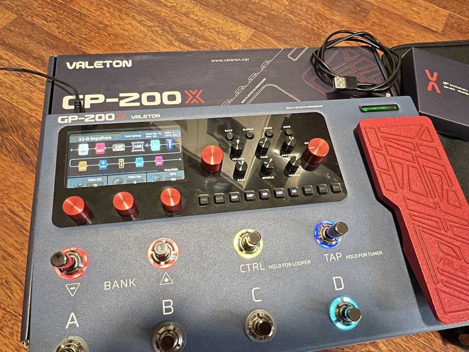 Valeton GP-200X multi-effect guitar processor
