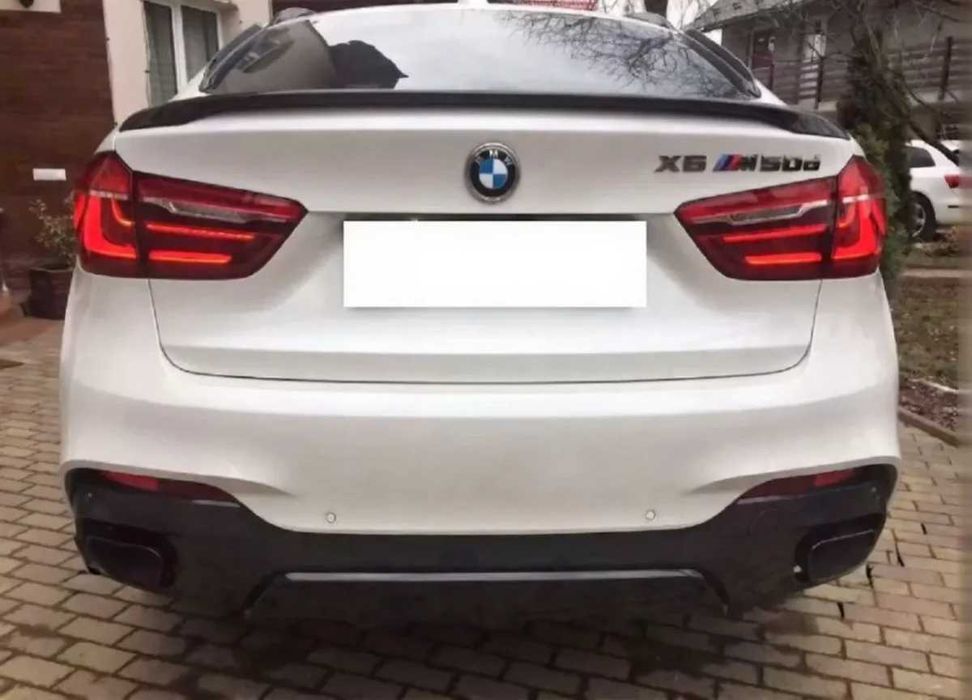 Prelungire difuzor spoiler tuning sport bara spate BMW X6 F16