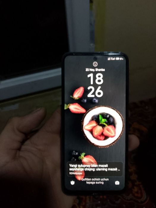 Redmi note 11 ishlashi zor xotira 8/128 oladiganla tel qilsin