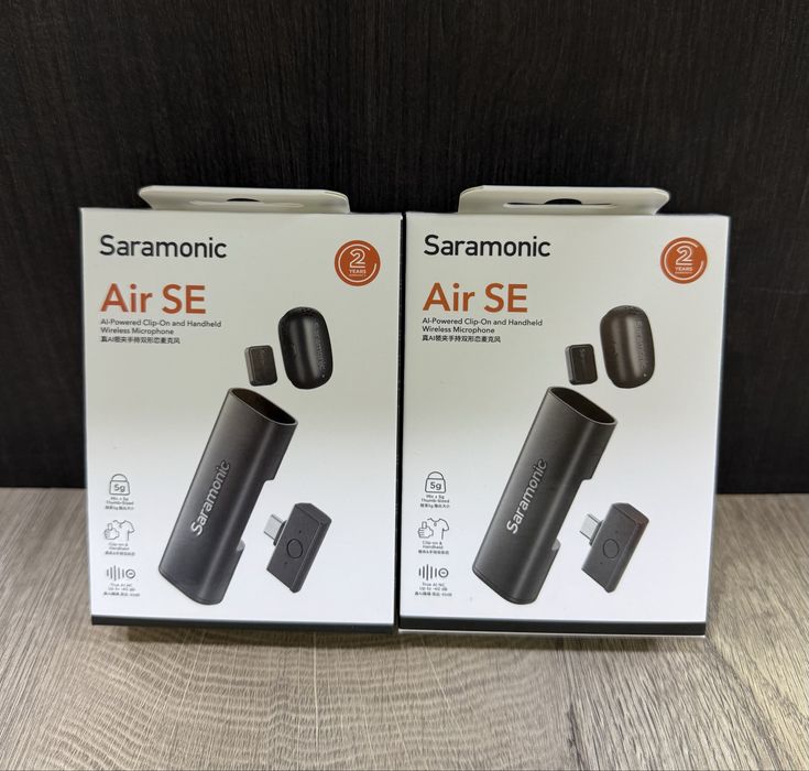 Saramonic Air SE беспроводной микрофон 2 петлички, шумоподавление ORG