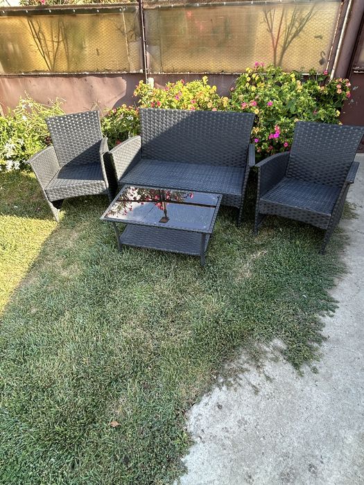 Set 4 piese mobilier gradina
