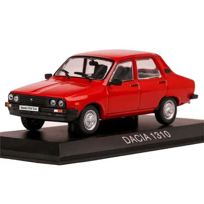 Lot 2 buc Macheta Dacia 1310 rosie, 1/43, colectia Masini de Legenda