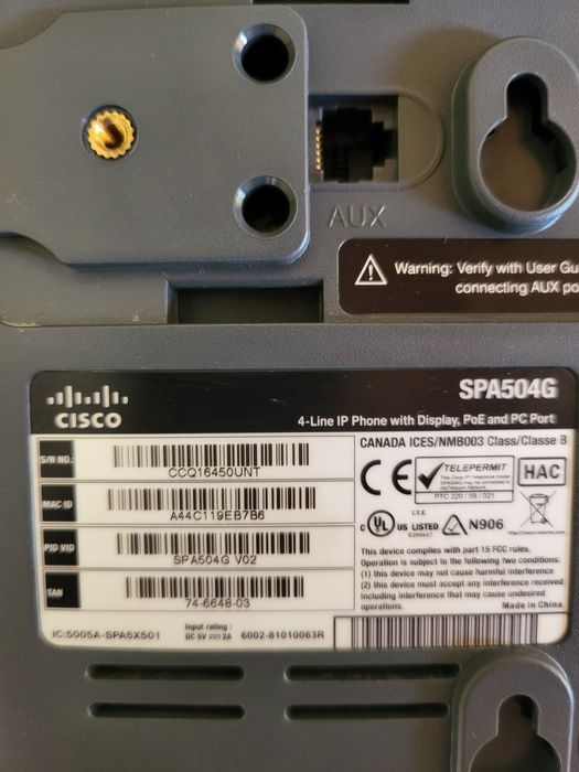 Cisco IP Phone SPA504G