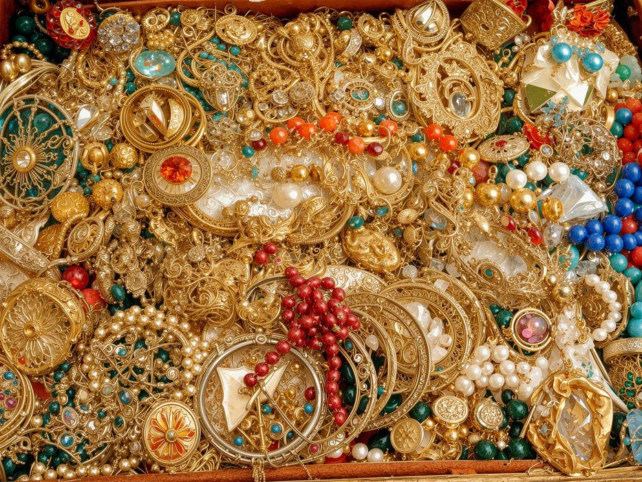 Винтидж бижута – ЕКСТРА качество на килограм