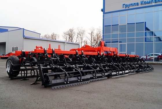 "Культиватор шириной" от "4м до 15,4м"