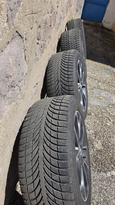Оригинални 19" джанти за BMW с зимни гуми Michelin (255/50/19)