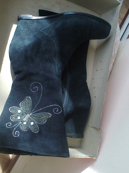 Женские сапоги  осень-весна