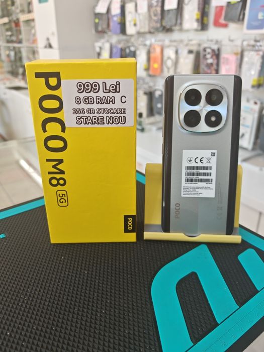 Poco M8 5G, 8/256 GB, Sigilat, Garanție