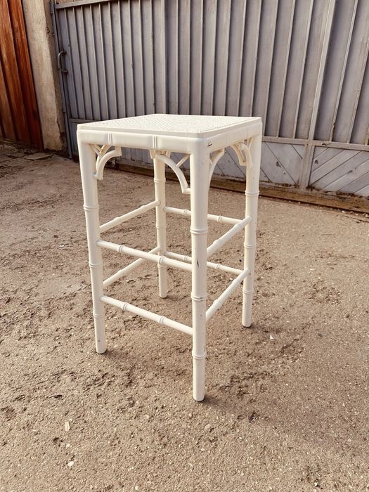 Винтидж френски бар стол – Faux Bamboo стил, 60-те години