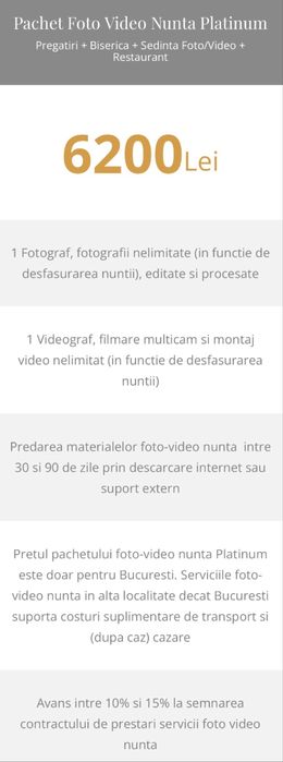 Servicii Foto Video