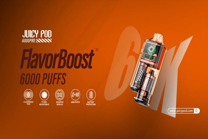 Vape 6000 Puffs Reincarcabil Putere Reglabila Display