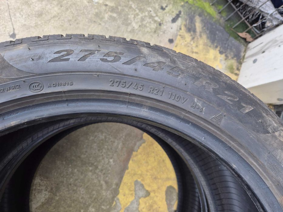 2 Anvelope IARNA - 275/45/21 - PIRELLI - Stare F BUNA DOT 2022