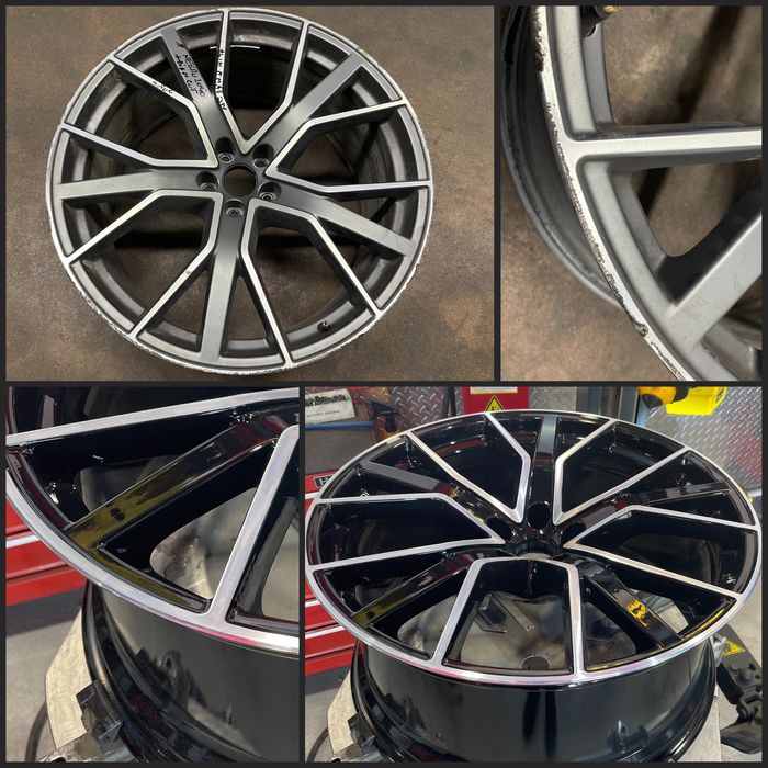 Vopsire jante electrostatic si Diamond Cut