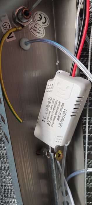 Lustra Led dubla 8/24 W